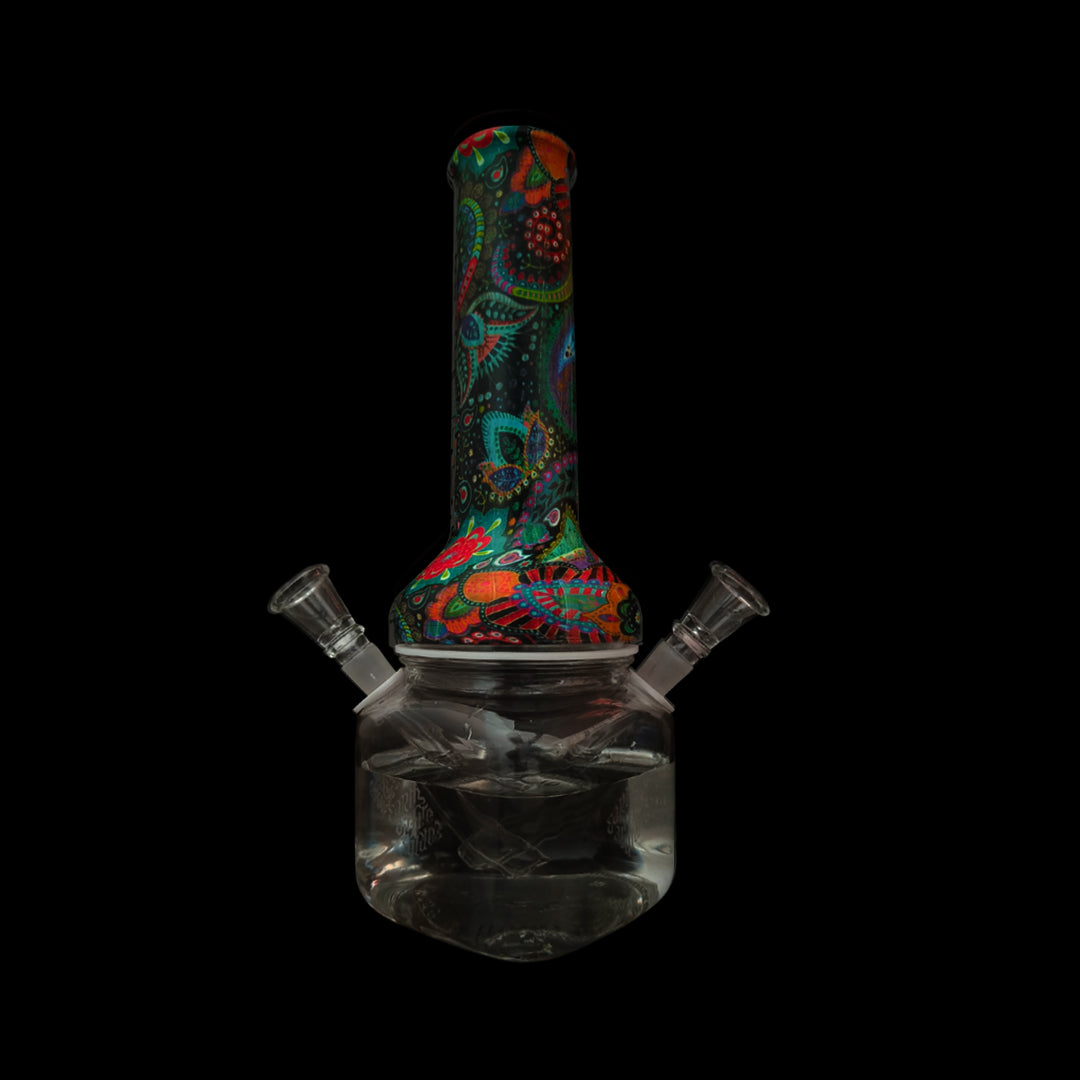 Psychedelic Paisley Bong