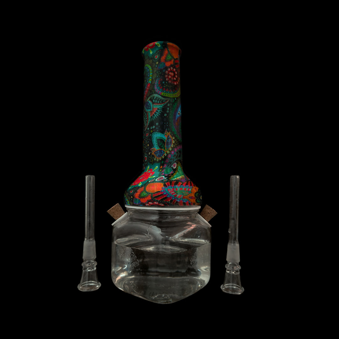 Psychedelic Paisley Bong