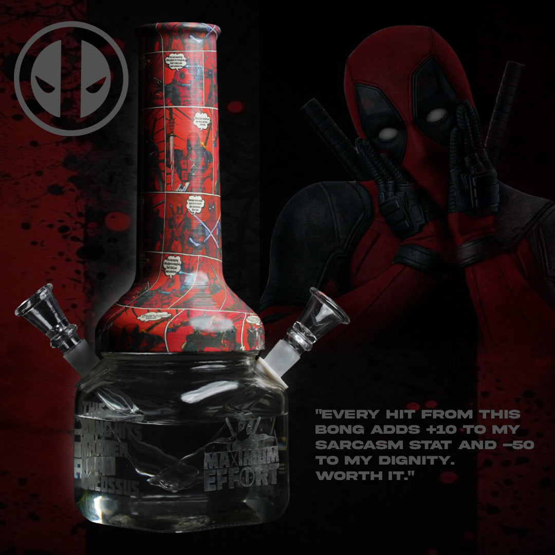 Pool Puff Marvel Series Bong