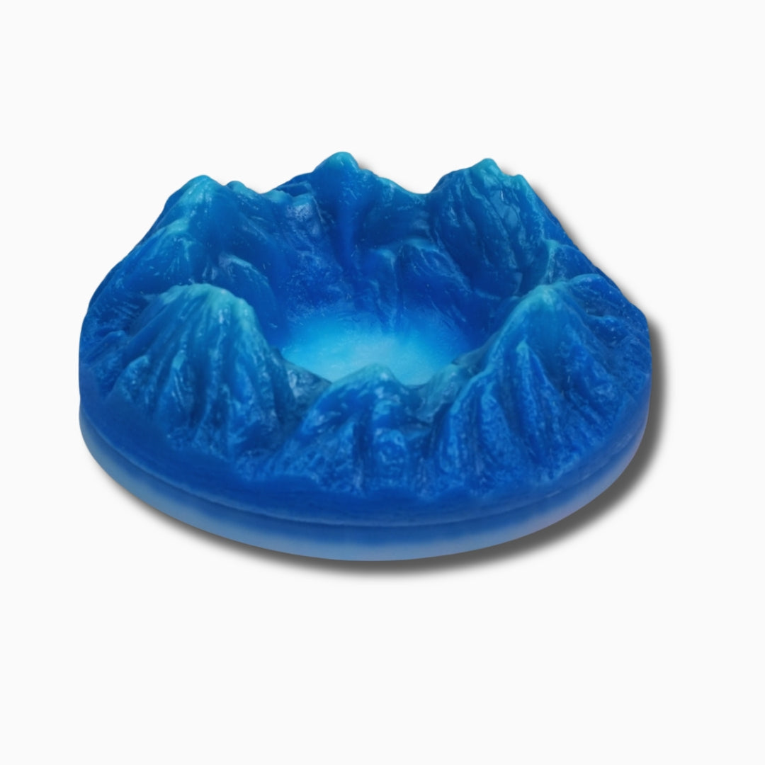 Trippy Peaks Glow in the Dark Resin Ash Tray