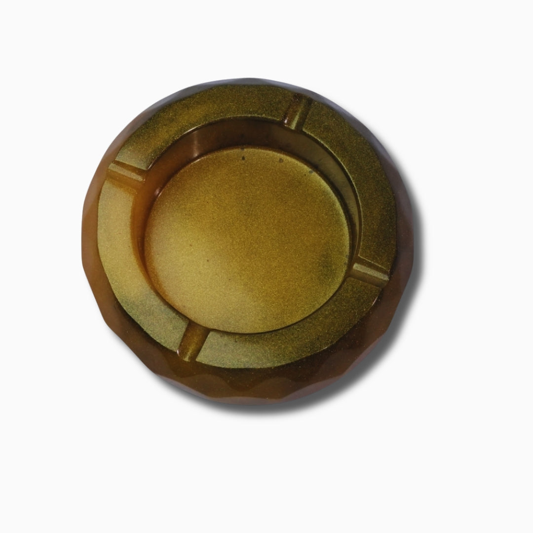 Crystal Luxe Resin Ash Tray