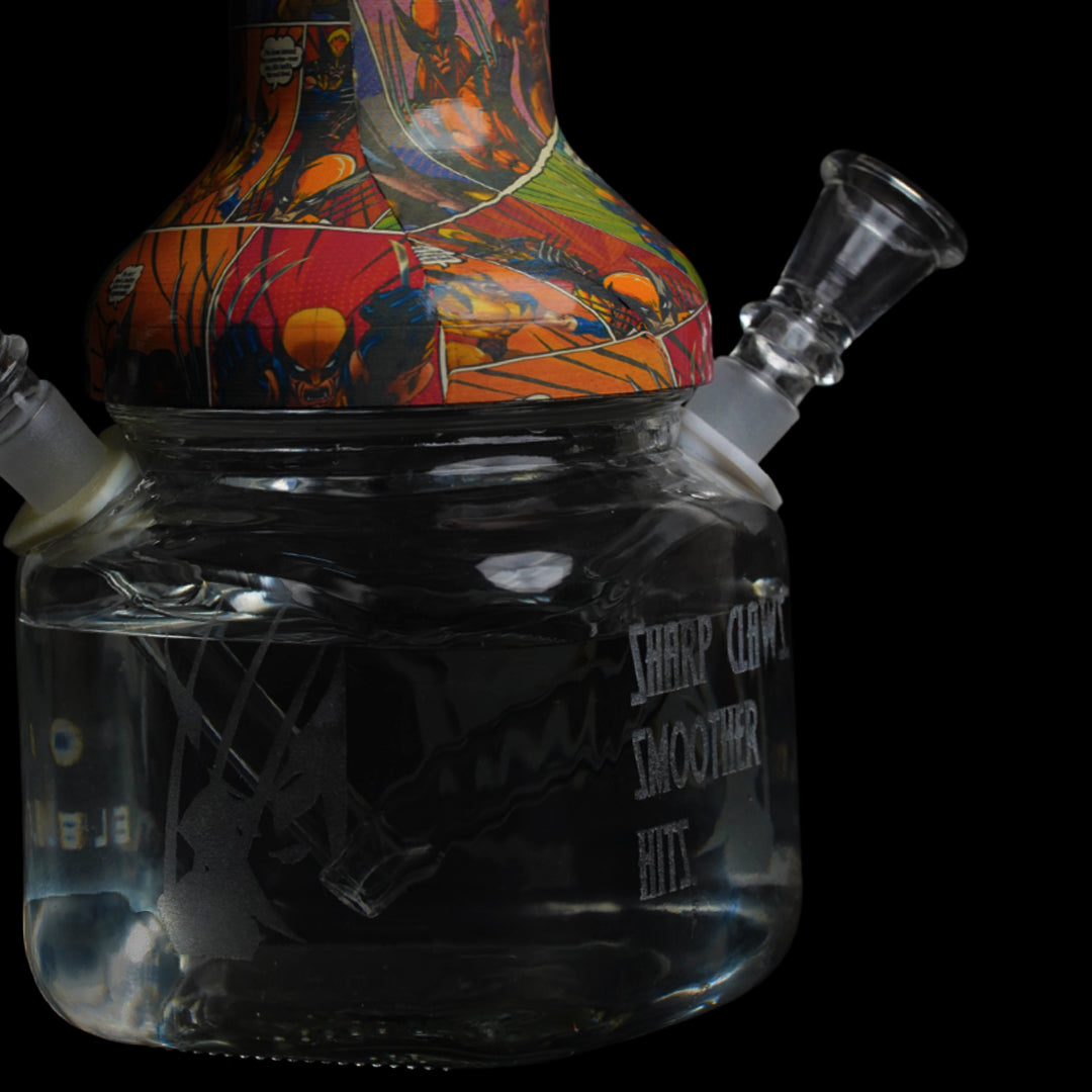 Lit Logan Marvel Series Bong