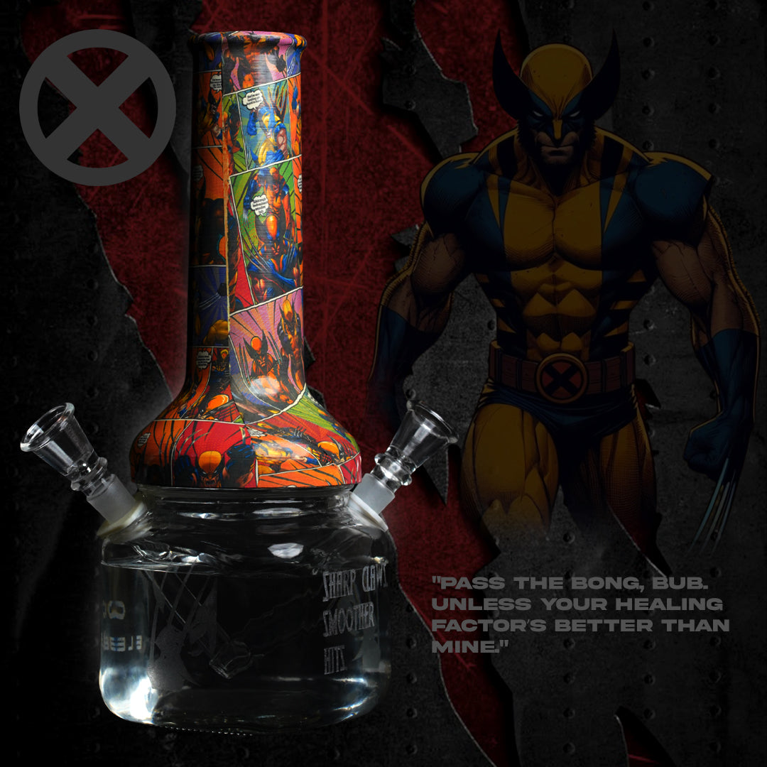 Lit Logan Marvel Series Bong