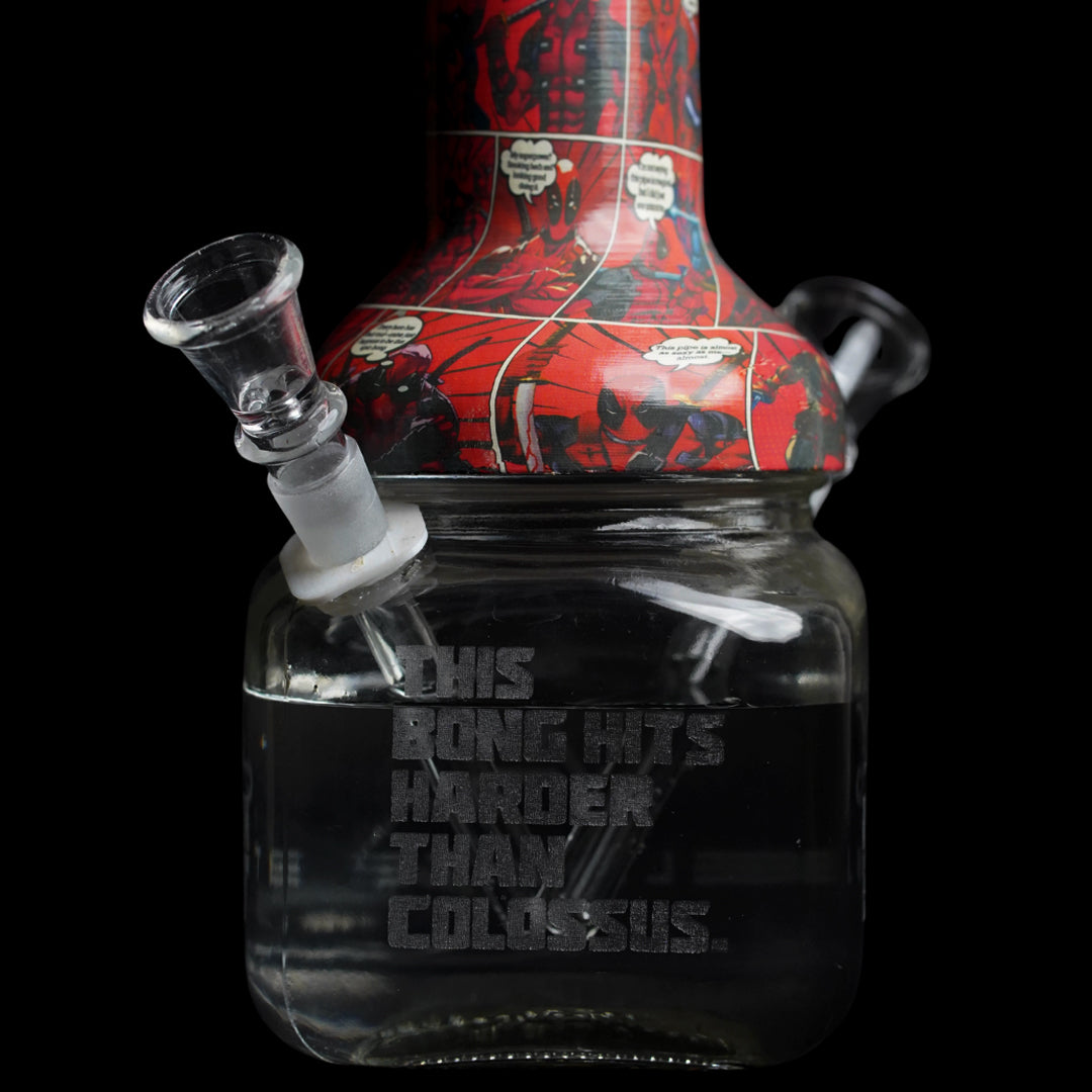 Pool Puff Marvel Series Bong