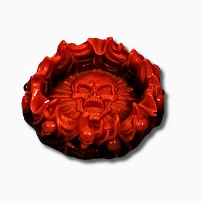 Dope Skull Glow in the Dark Resin Ash Tray